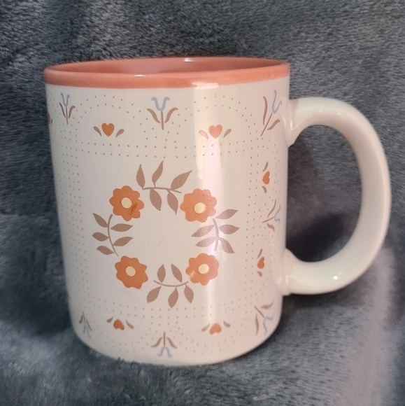 Vintage GHC Korea Quilt Patten Mug - Picture 1 of 3